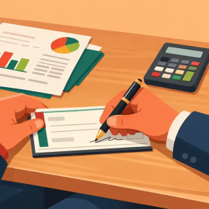 روش ثبت اسناد دریافتنی
